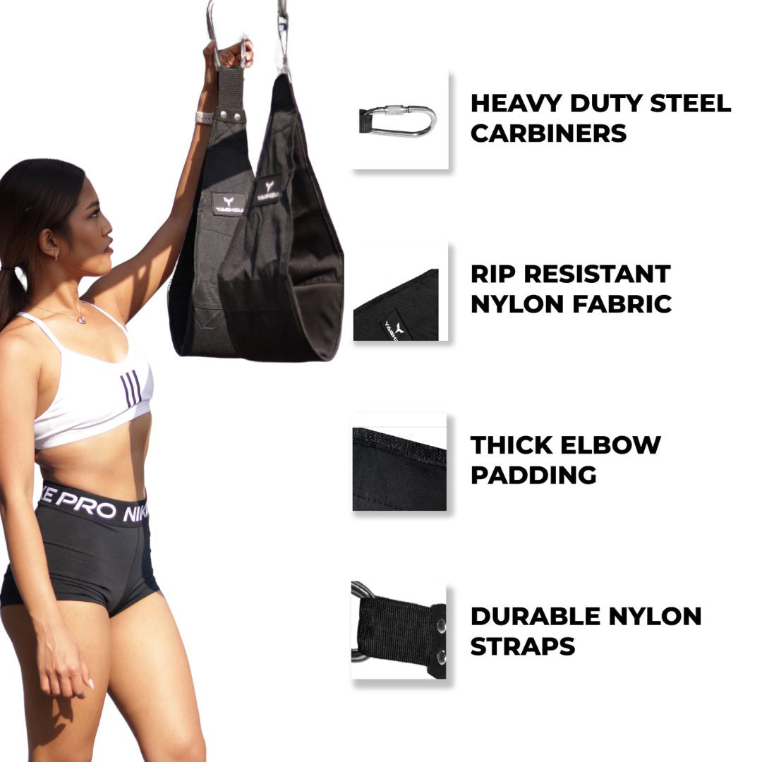 Yaghzu Heavy Duty Ab Straps for Pullup Bar